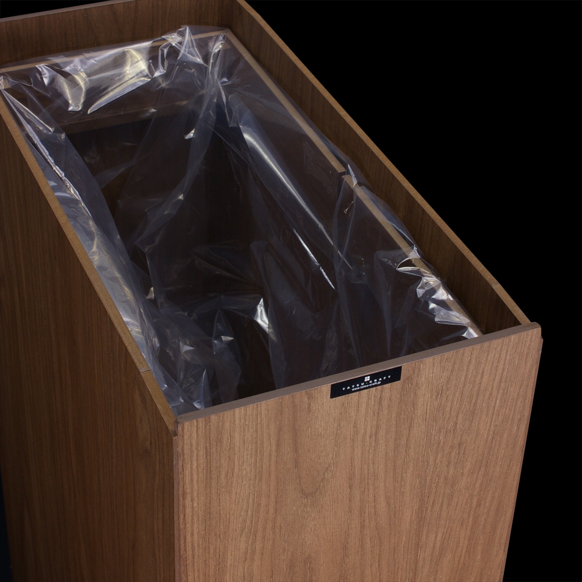 バスク　キッチンペール　４５Ｌ　ブラウン