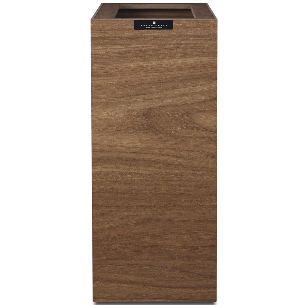 バスク　ダストボックス　スリム　Ｌ角　ブラウン