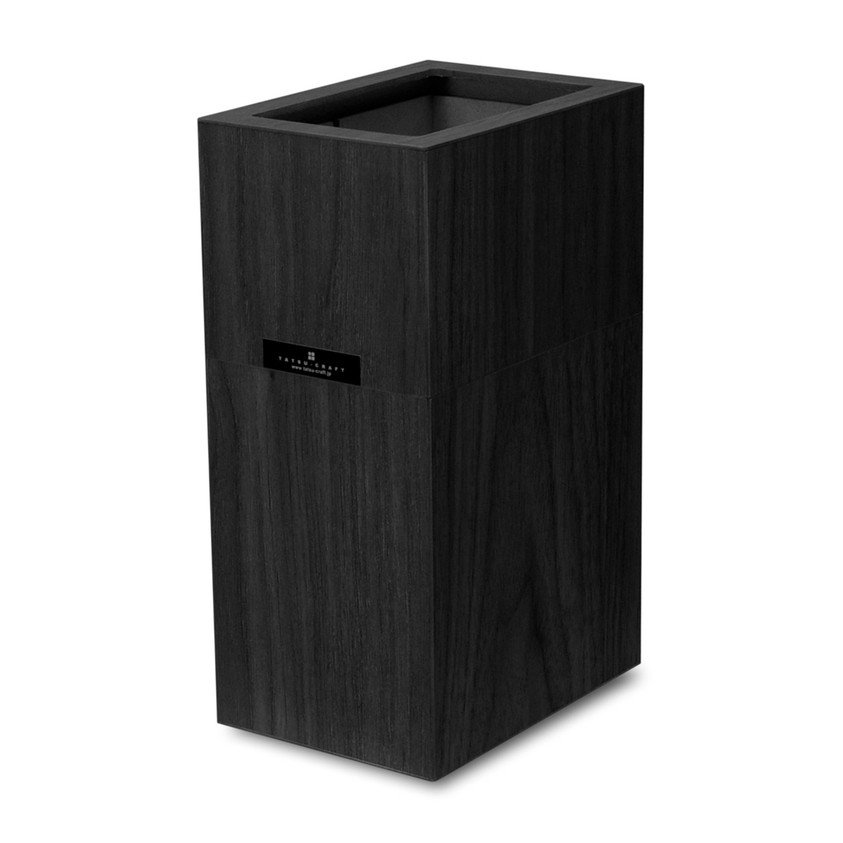 バスク　屑入れ　Ｓ　カバー付き　ブラック