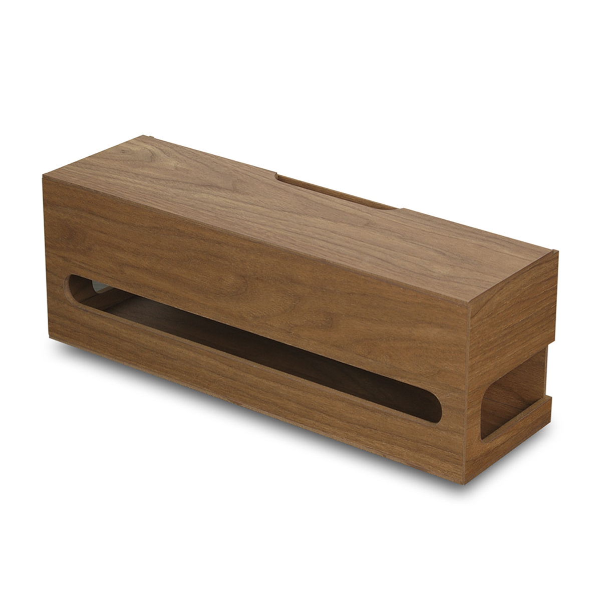 バスク　ケーブルボックス　Ｍ　ブラウン