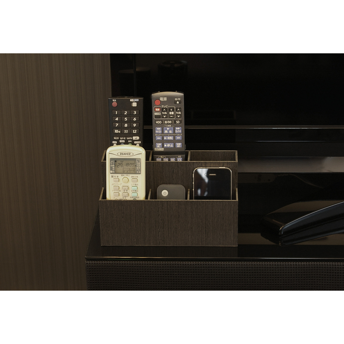 バスク　リモコンスタンド　Ｓ　ブラック