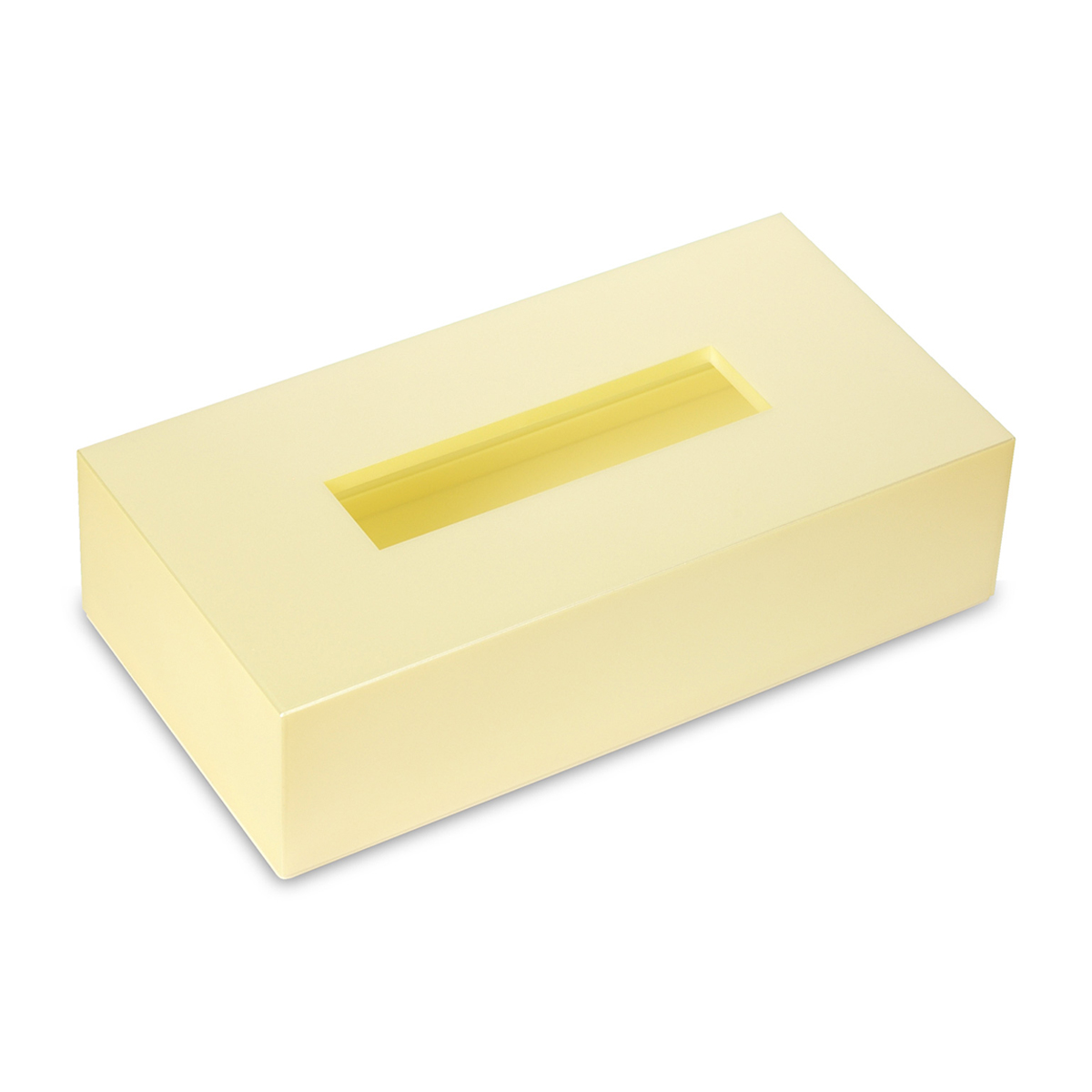 ペルル　ティッシュボックス　オフホワイト