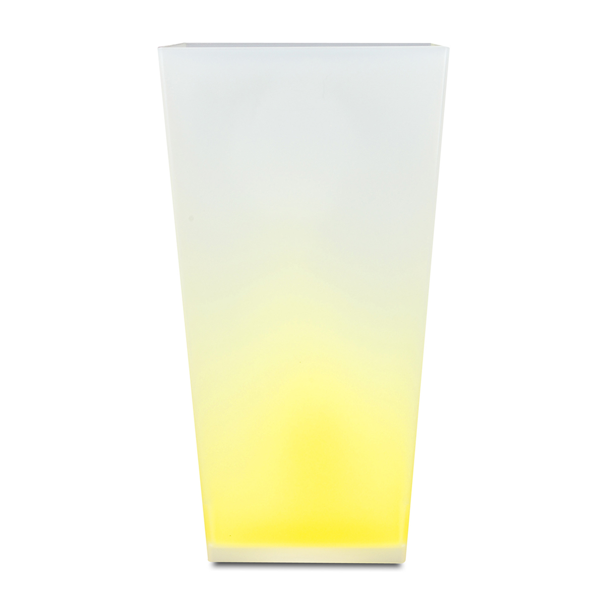 クリアダストボックス　カクテル　Ｌ角　イエロー