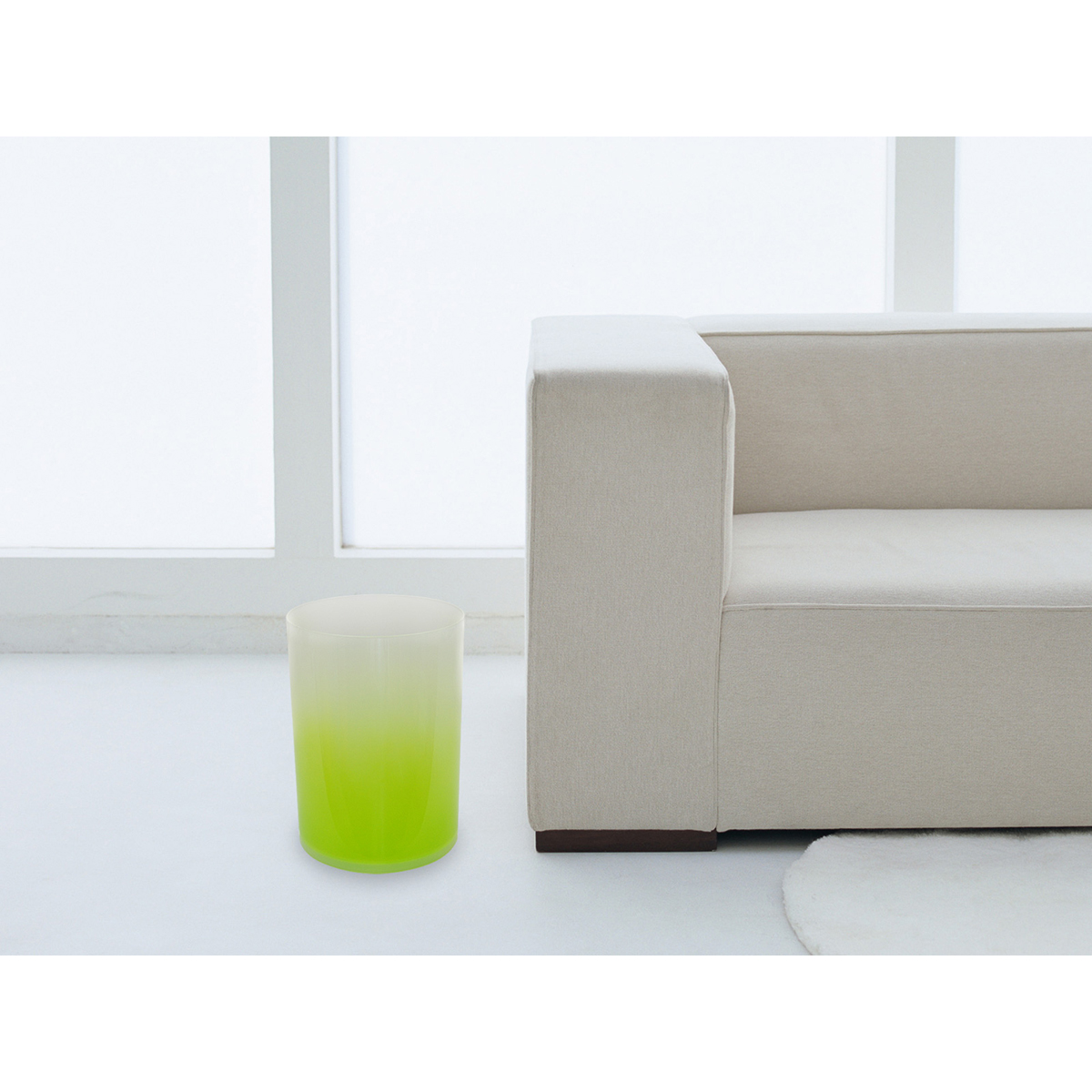 クリアダストボックス　カクテル／ミスト　Ｍ　グリーン