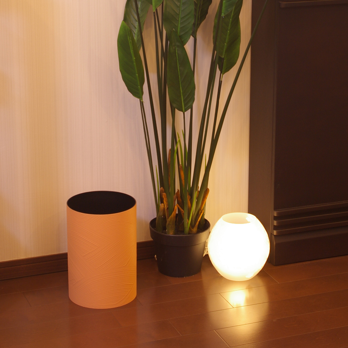 ダストボックス　Ｍ　さざ波　ブラウン