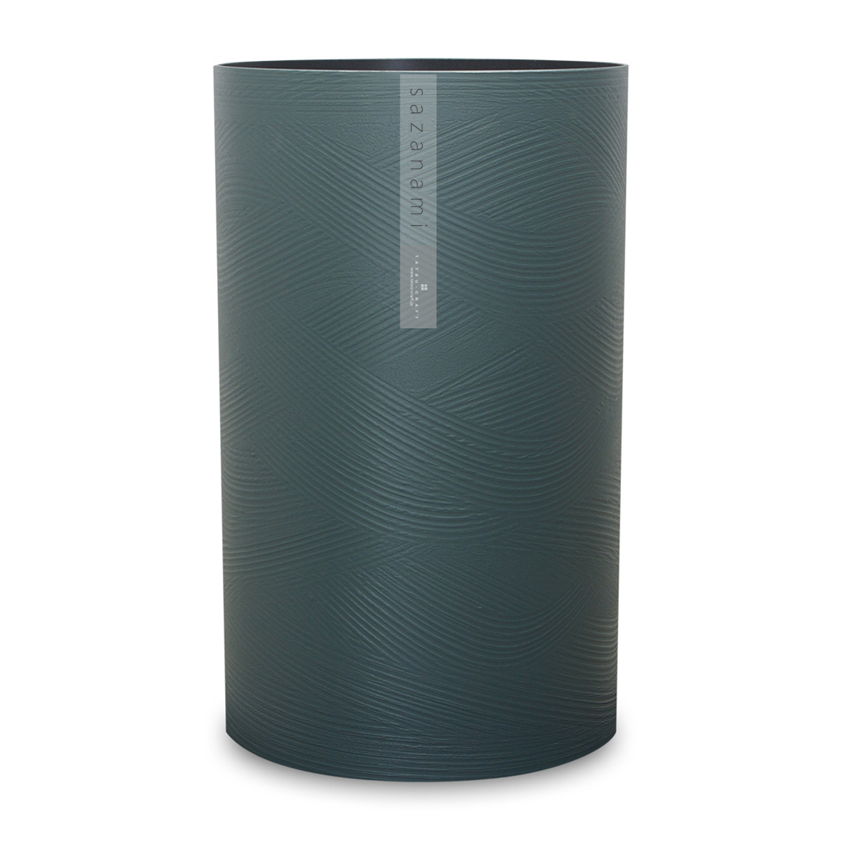 ダストボックス　Ｌ　さざ波　ブルー