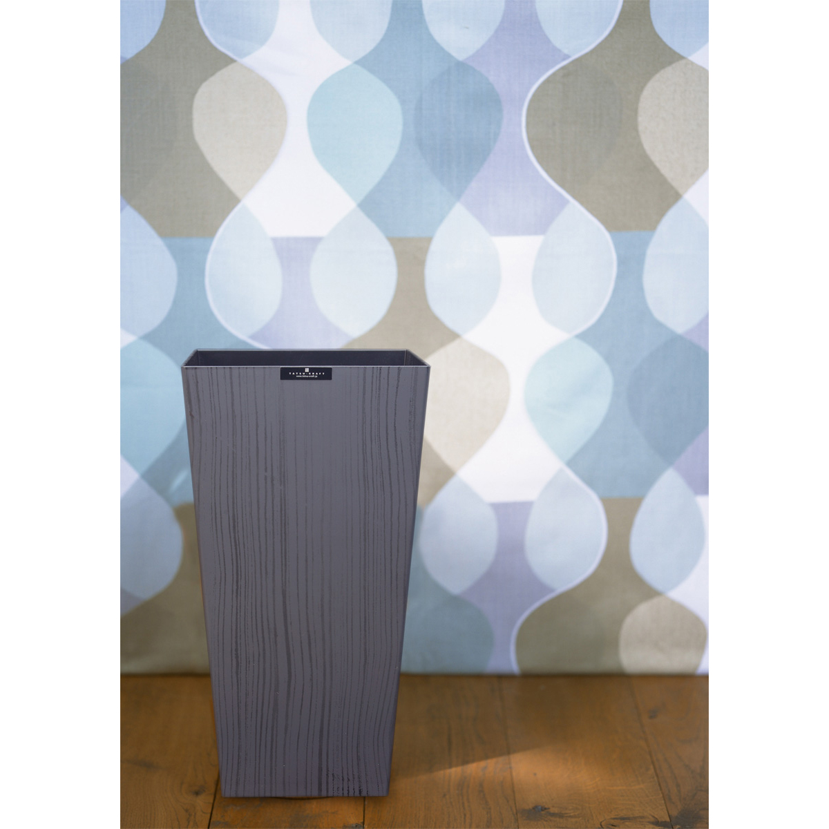 ウッドグレイン　ダストボックス　Ｌ角　グレー