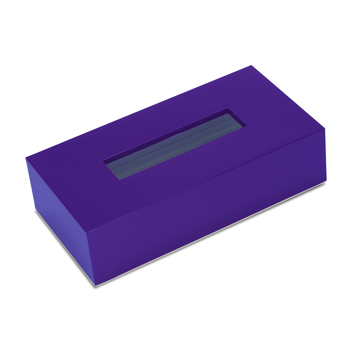 ティッシュボックス　カラー　バイオレット