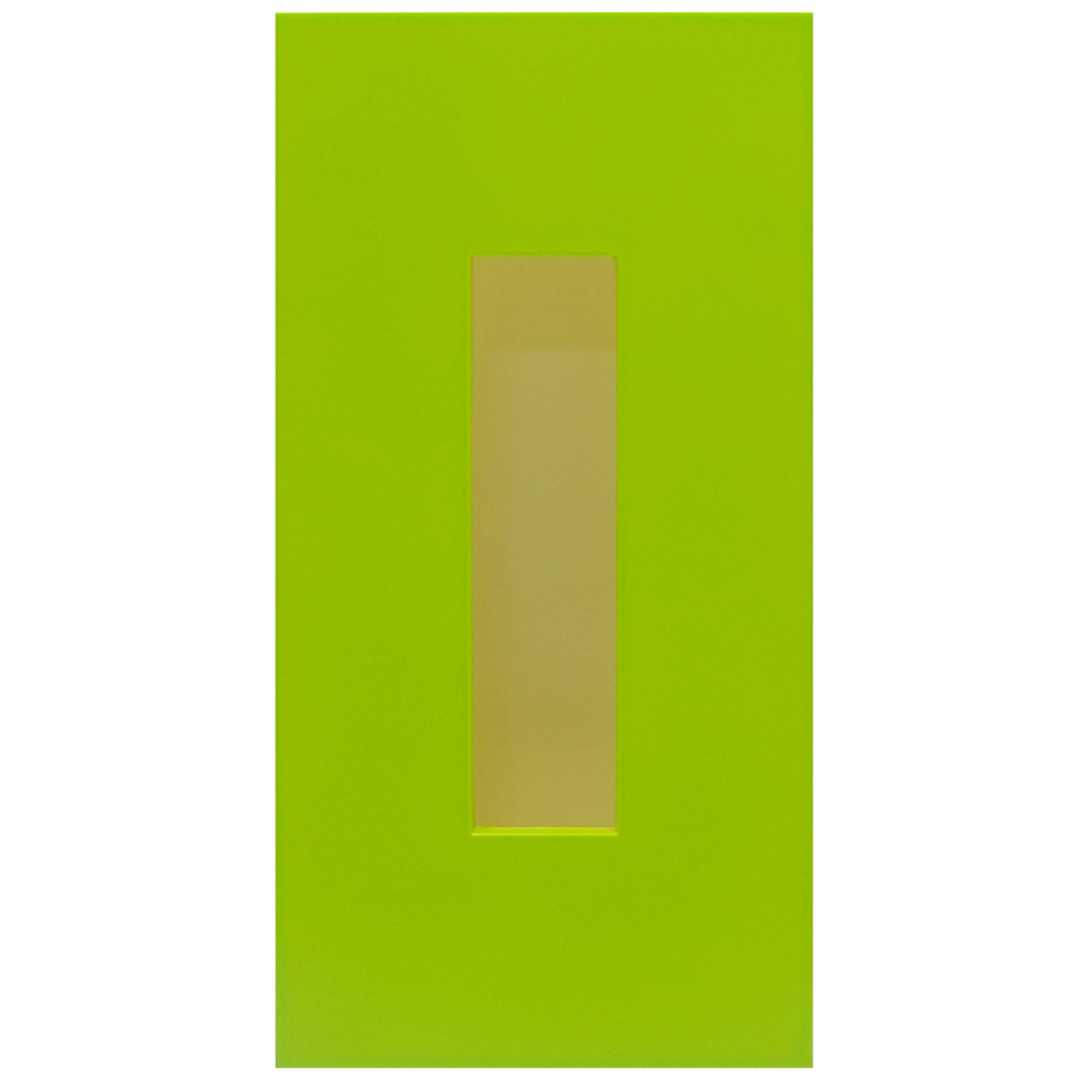 ティッシュボックス　カラー　グリーン