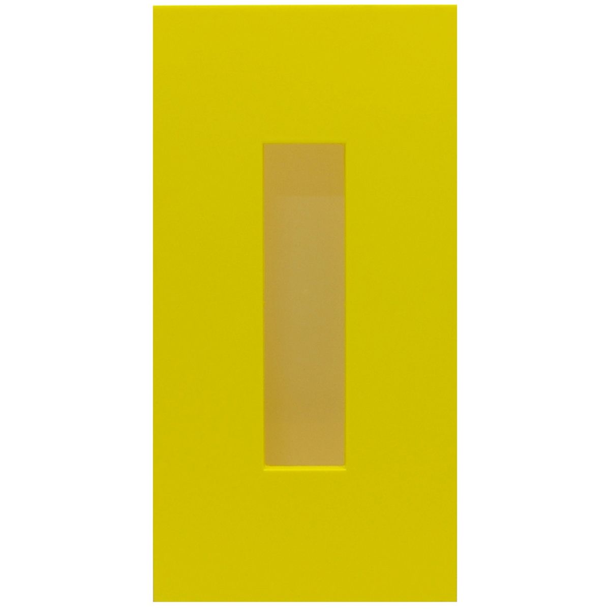 ティッシュボックス　カラー　イエロー