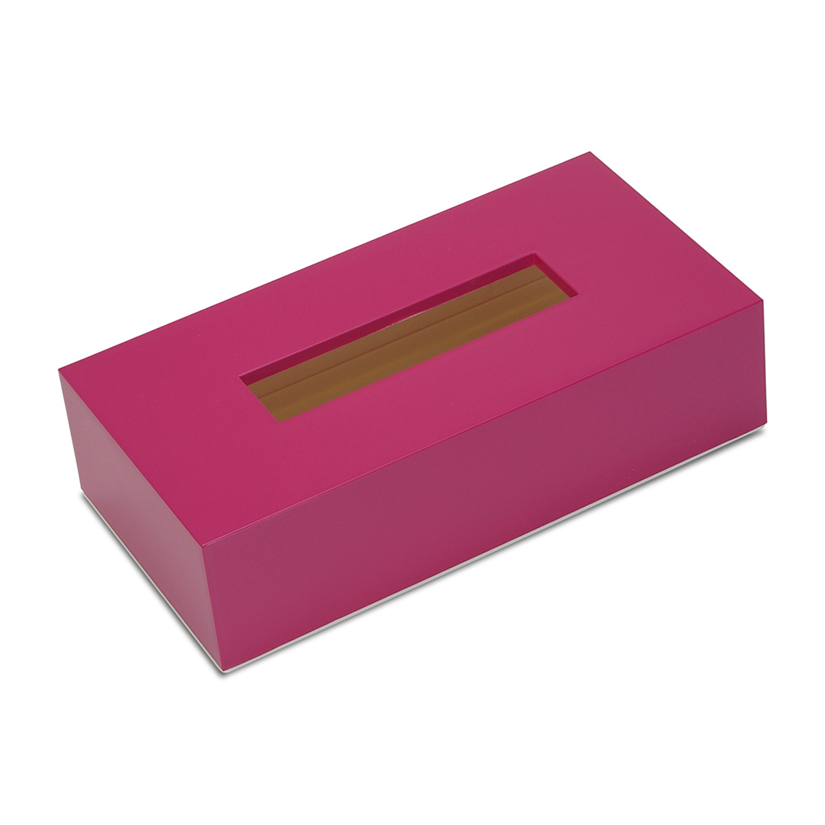 ティッシュボックス　カラー　ピンク