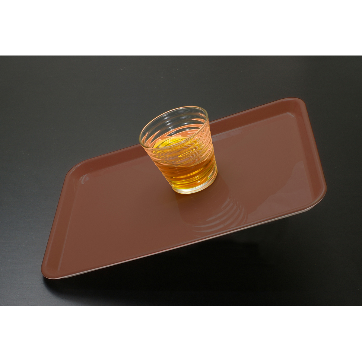 ピノＮＳトレー　３３ｃｍ角　ブラウン