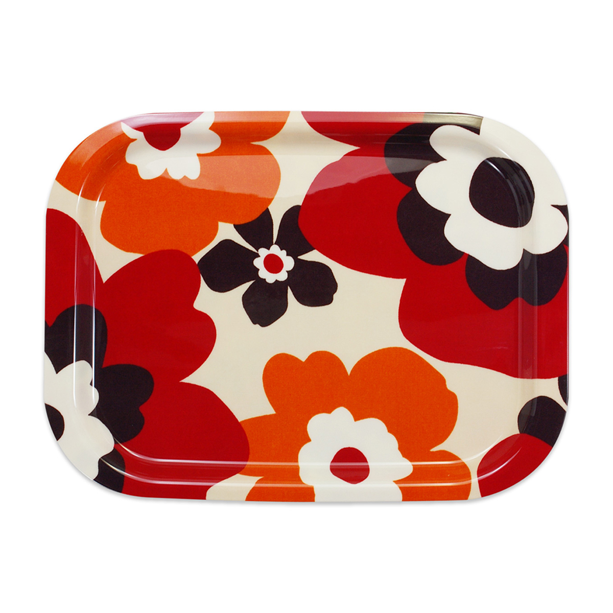 ＮＭトレー取手なし　Ｍ角　フフラ／レッド