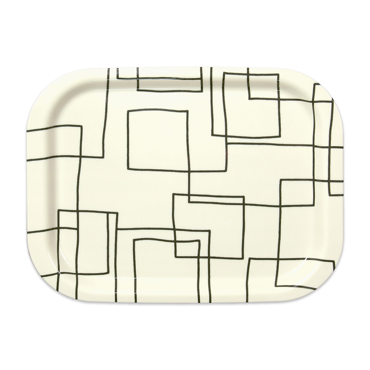 ＮＭトレー取手なし　Ｍ角　ラビリンス／ホワイト