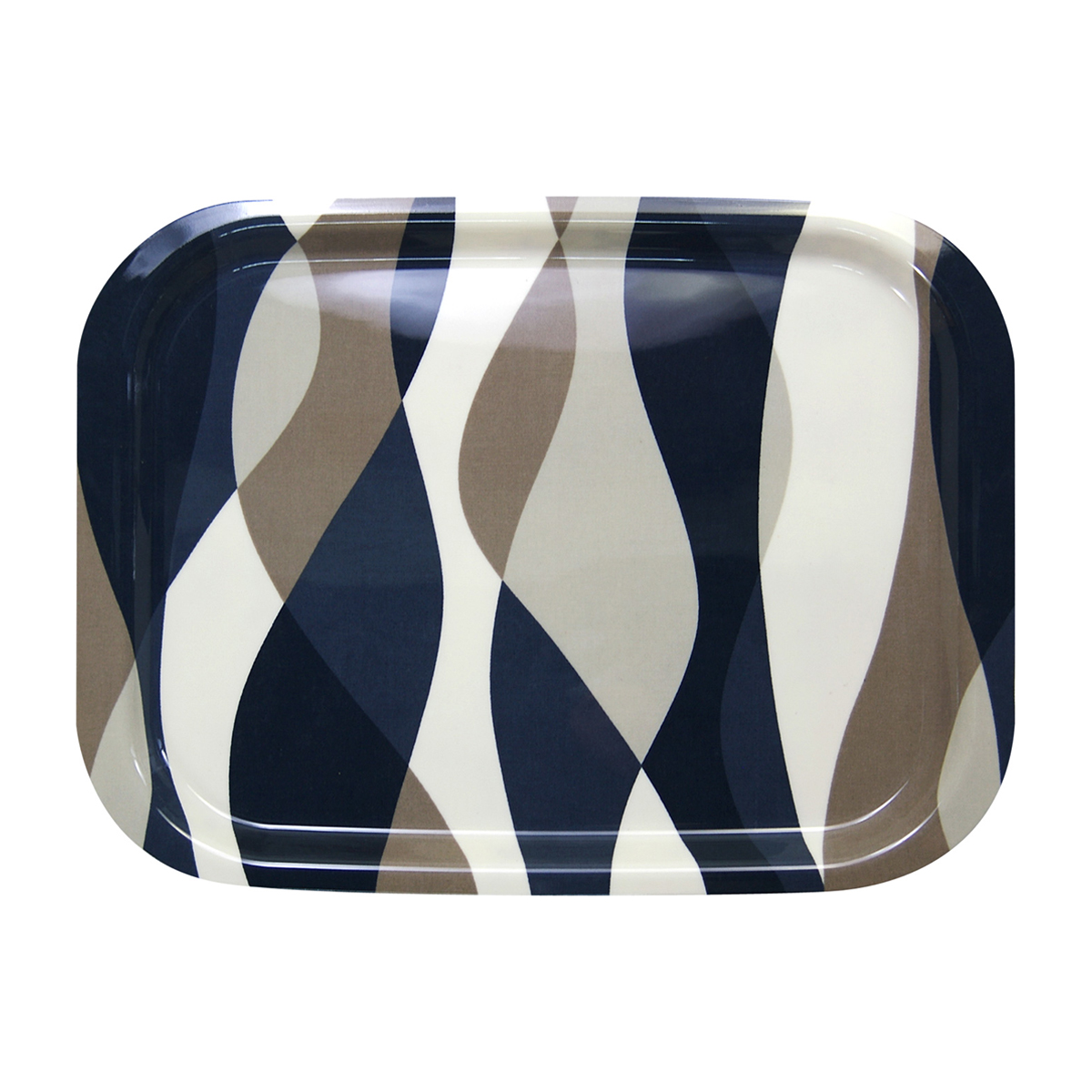 ＮＬトレー取手なし　Ｌ角　ウェーブ／ブルー