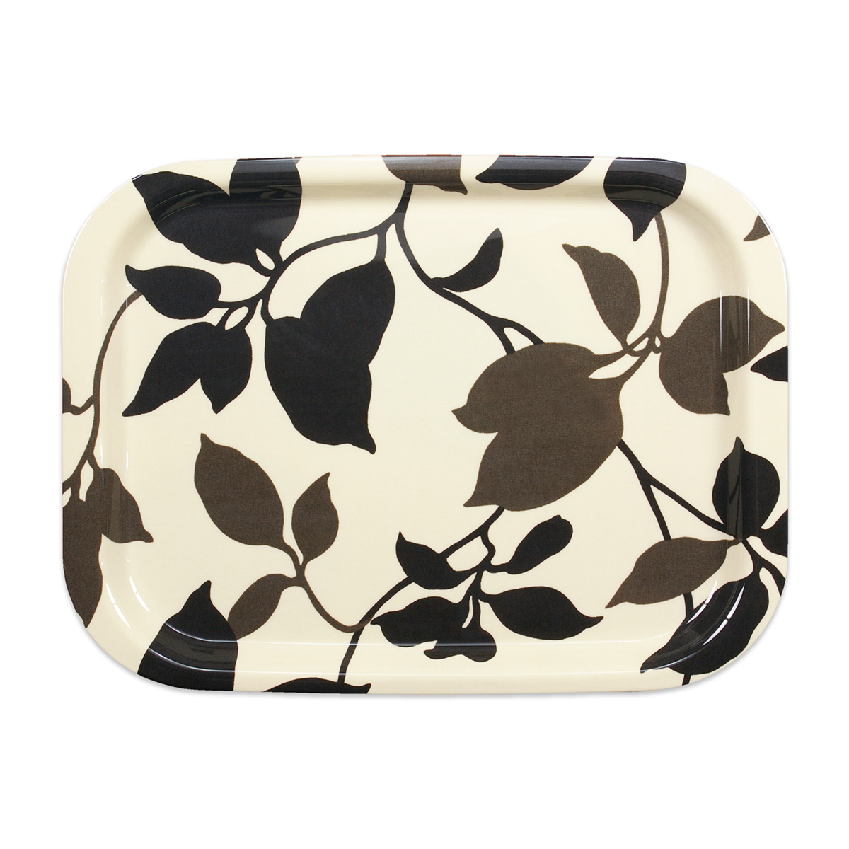 ＮＬトレー取手なし　Ｌ角　リーフ／ブラウン