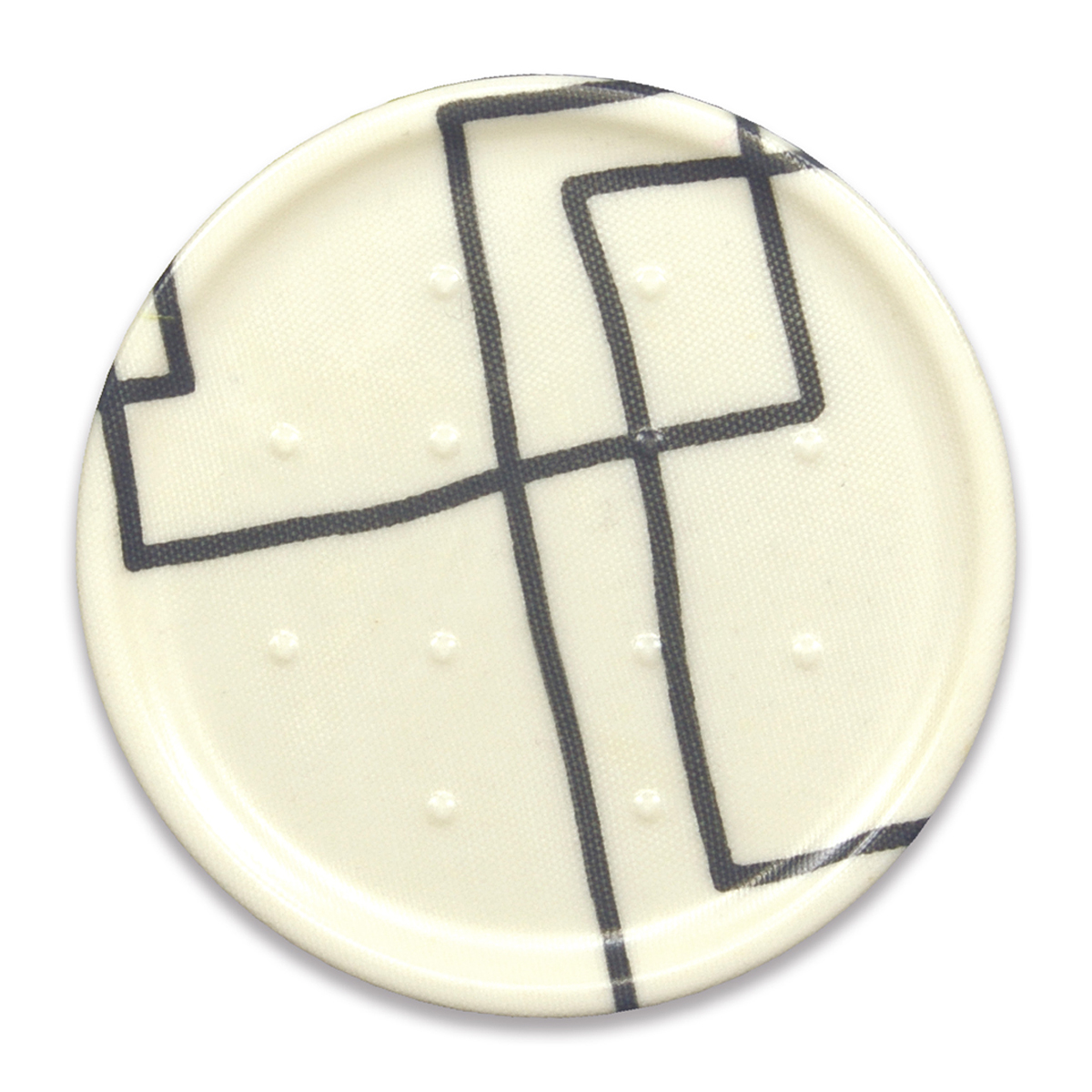 コースター　ラビリンス／ホワイト