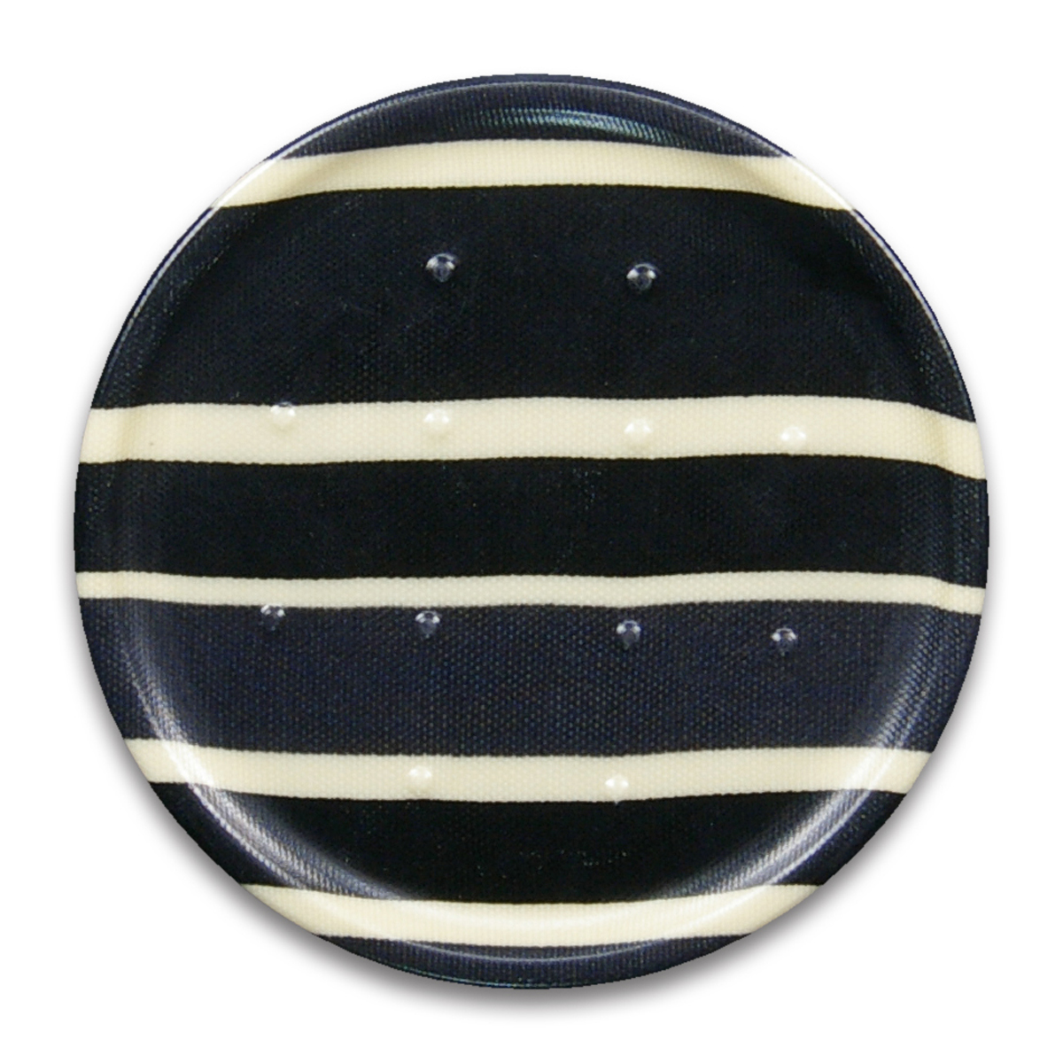 コースター　トリノストライプ／ブラック