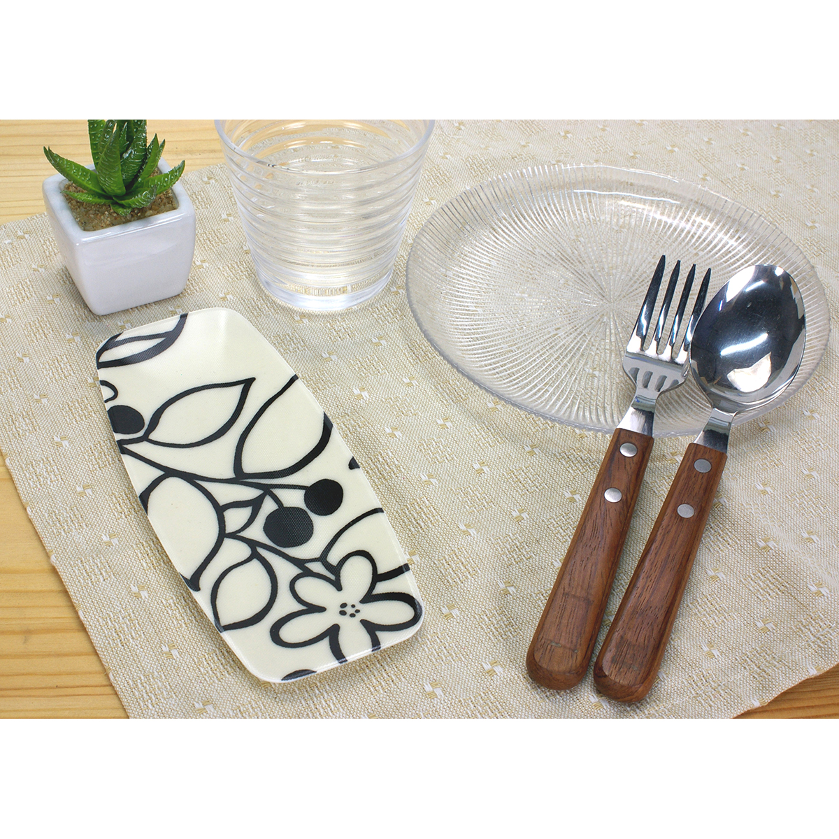 おしぼり入れ　グローヴ／ホワイト