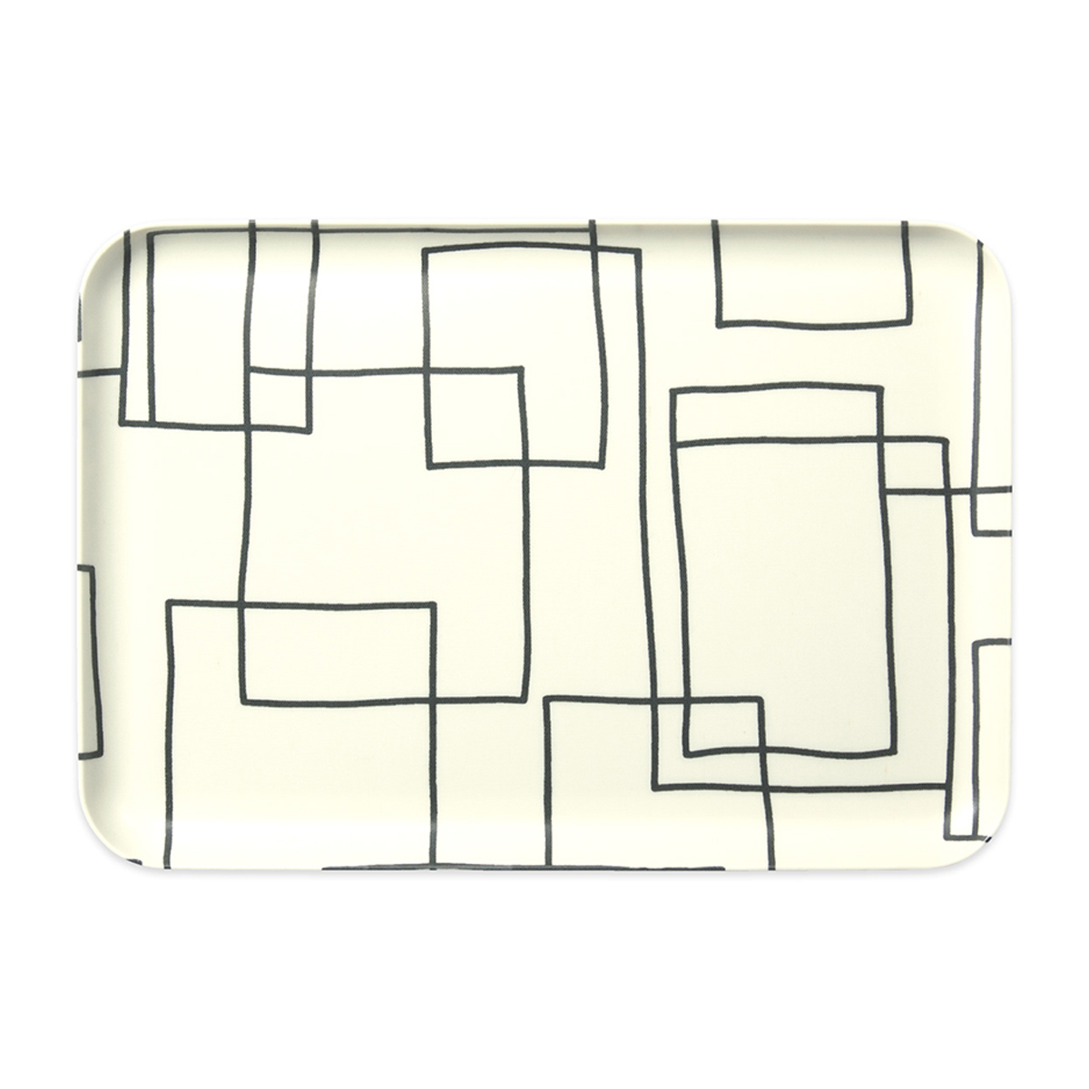 ＳＲトレー　Ｍ角　ラビリンス／ホワイト