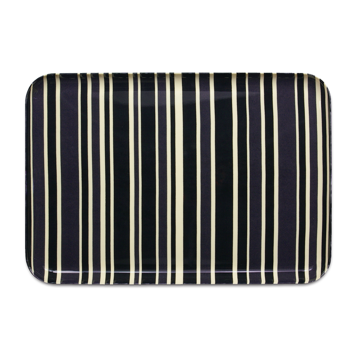 ＳＲトレー　Ｌ角　トリノストライプ／ブラック