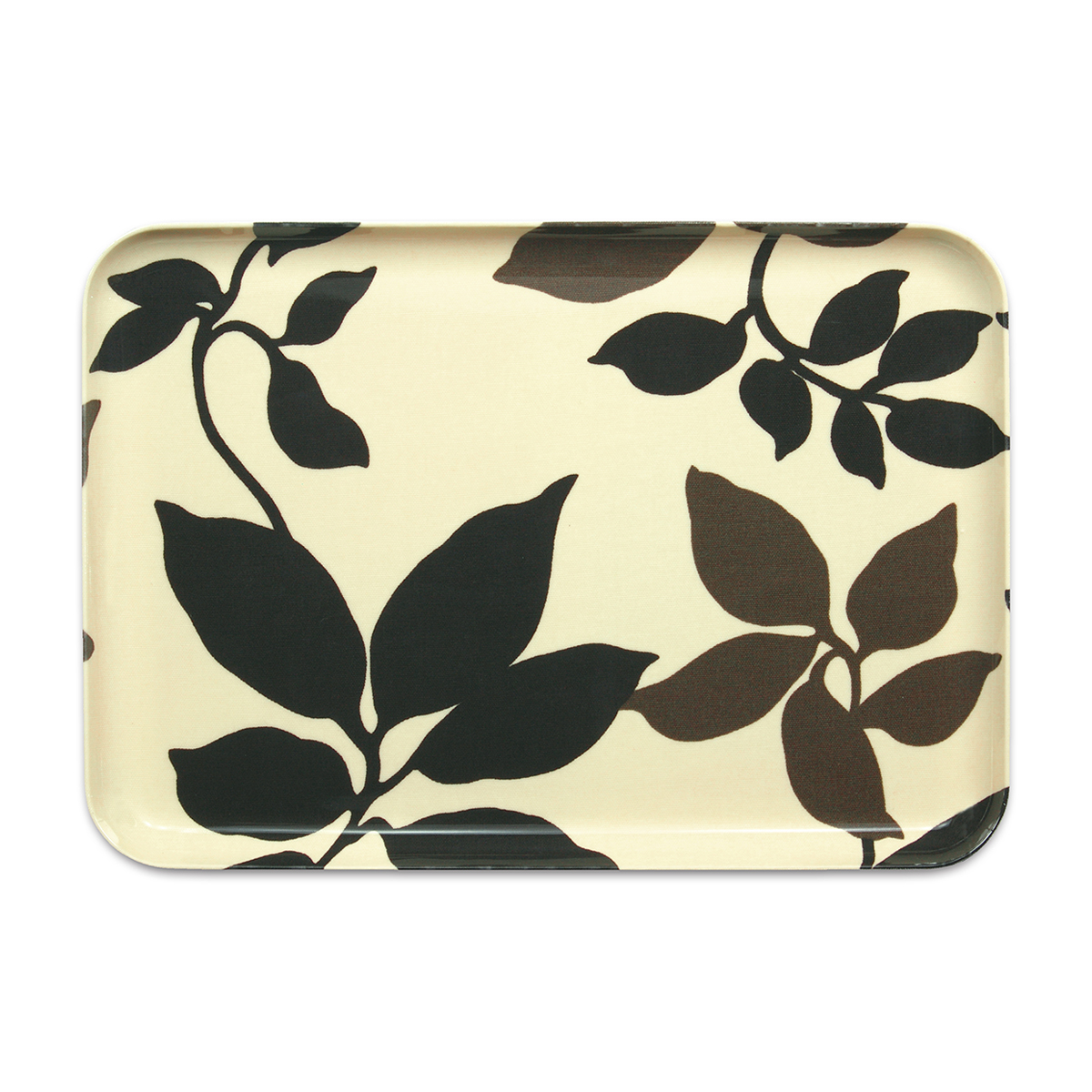 ＮＲトレー　Ｍ角　リーフ／ブラウン