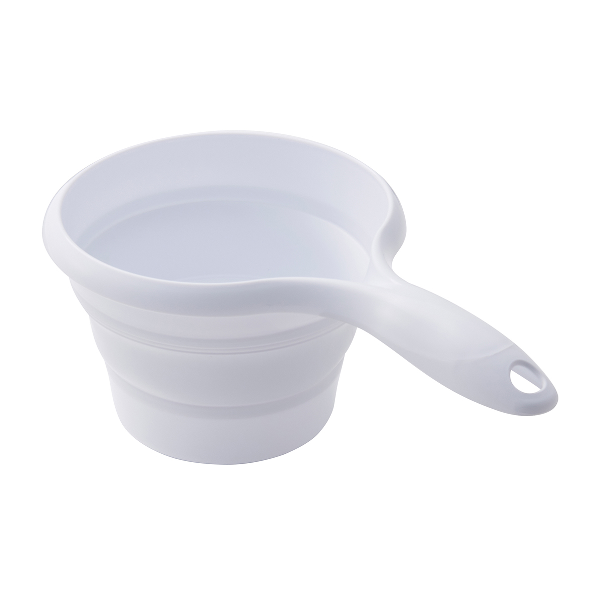 伊勢藤　おりたためる手おけ（マグネット付き）　　ホワイト