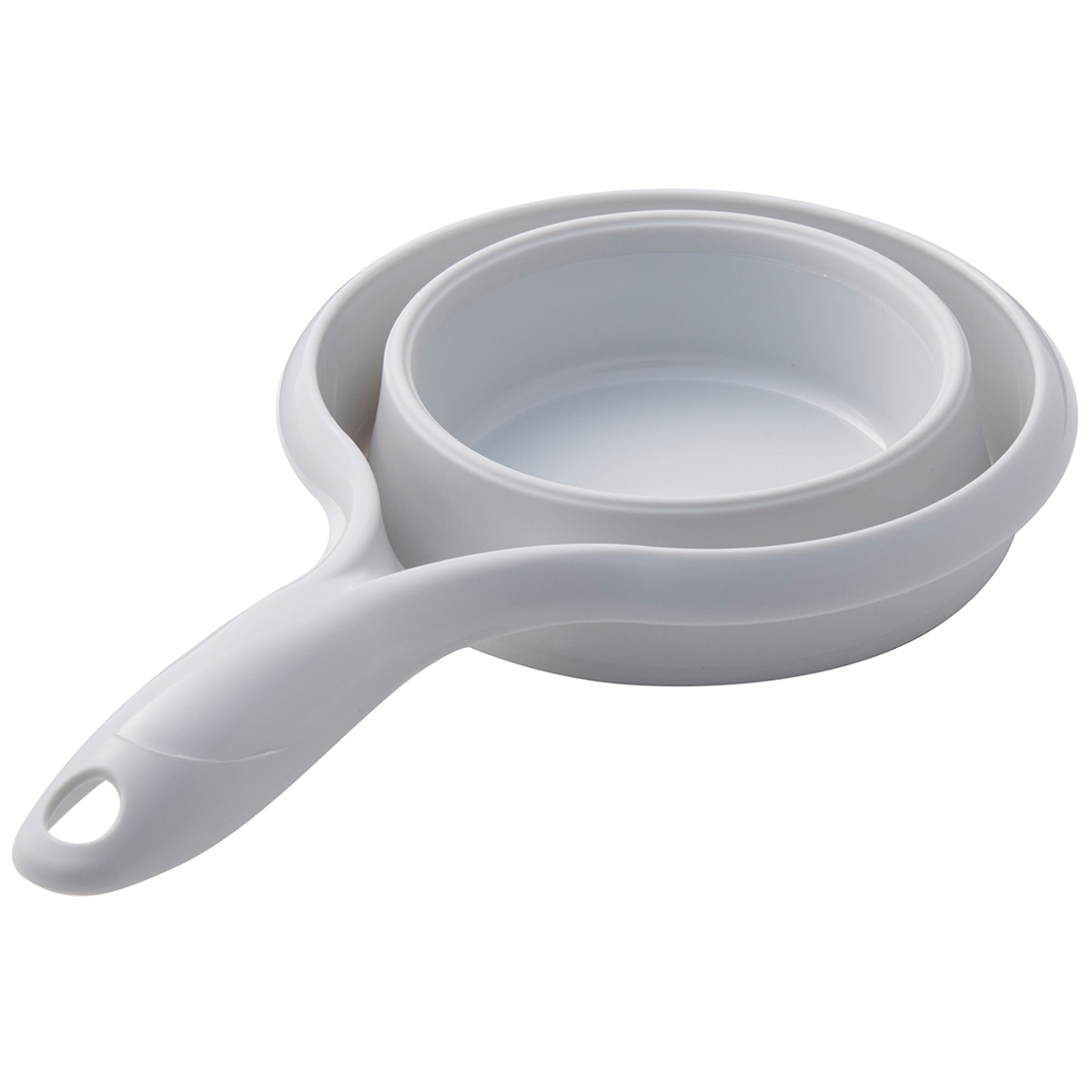 伊勢藤　おりたためる手おけ（マグネット付き）　　グレー