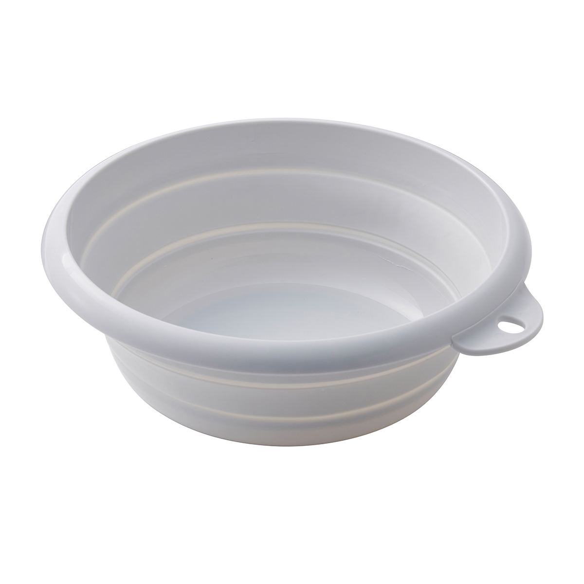 伊勢藤　おりたためる湯おけ（マグネット付き）　　グレー