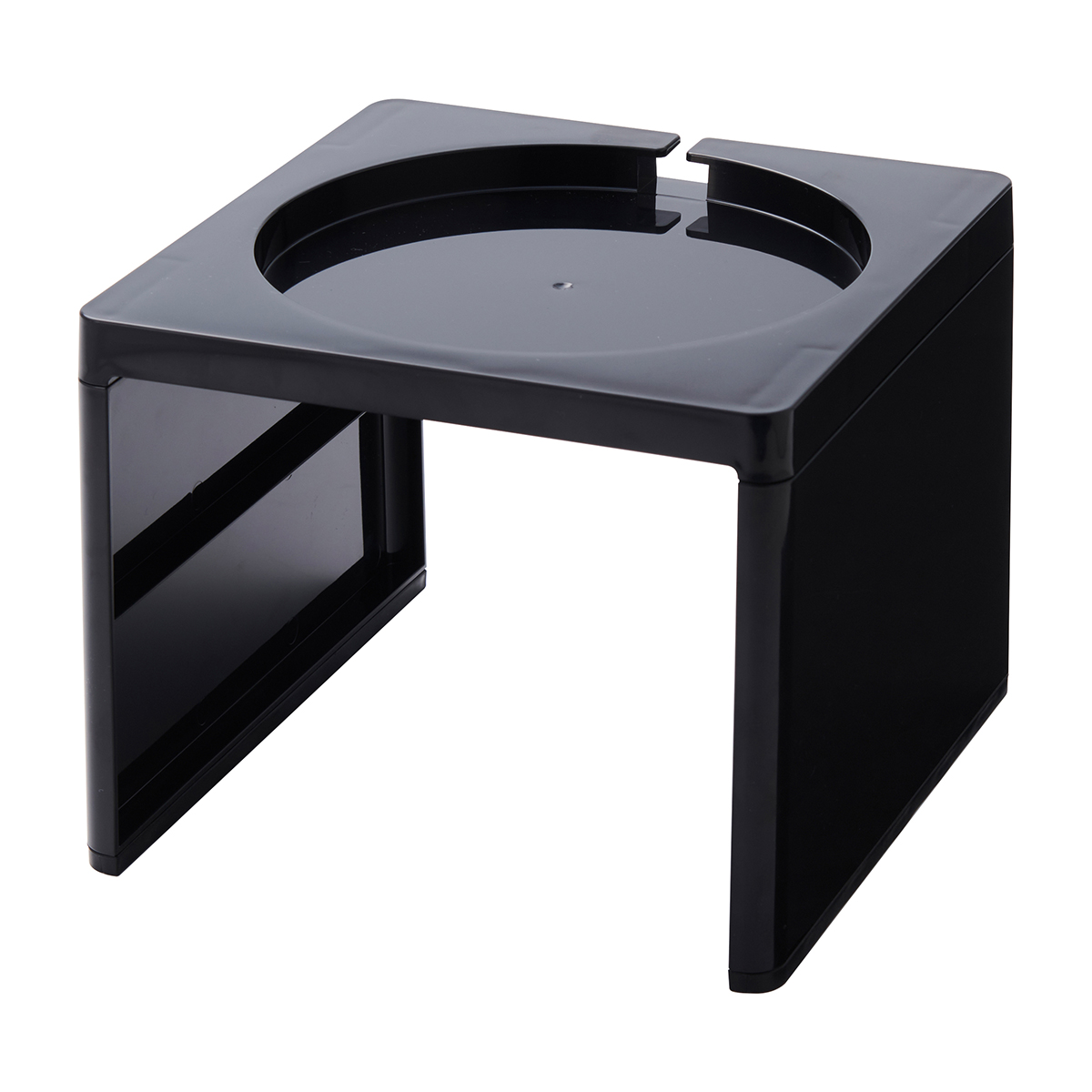 伊勢藤　電気ケトルラック　ブラック