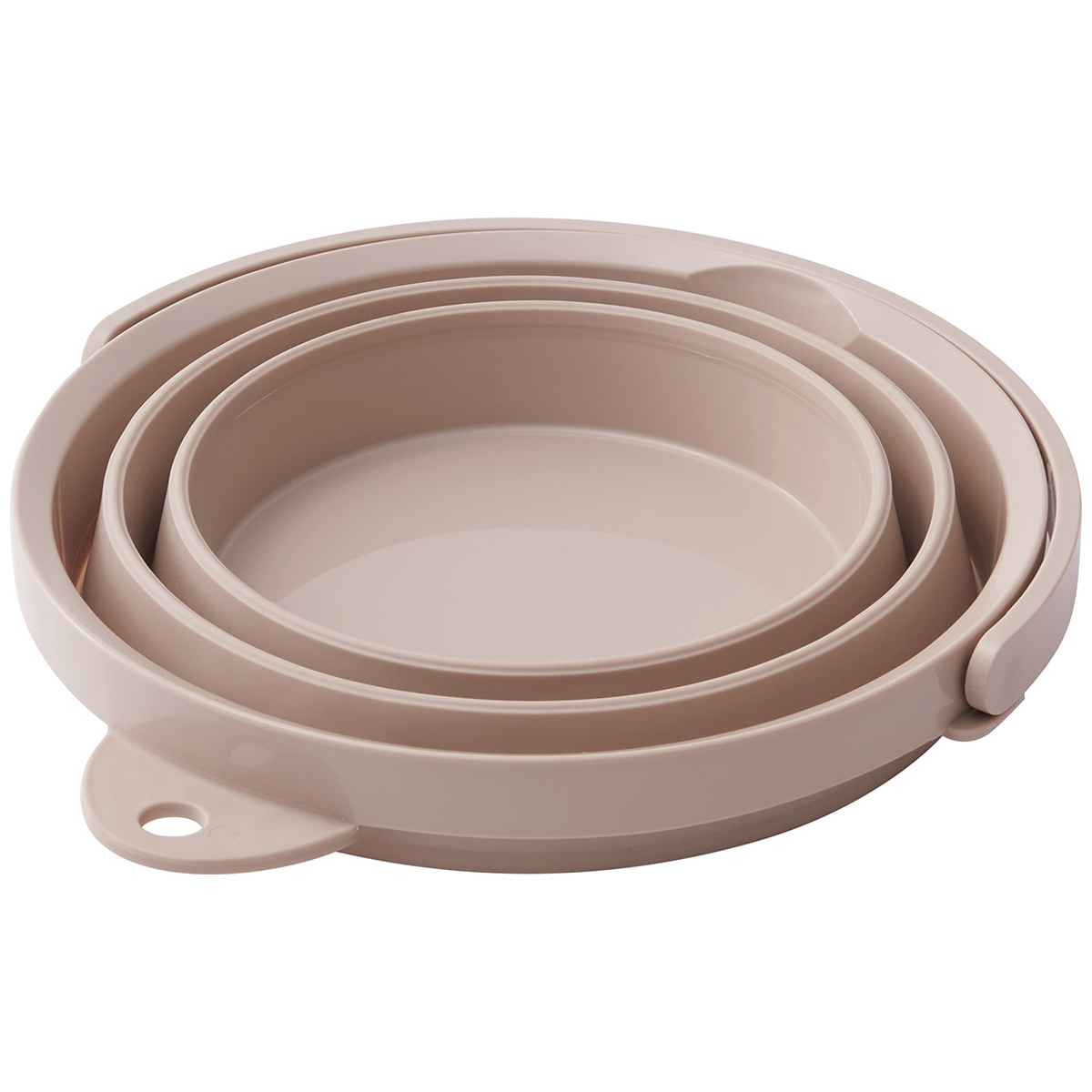 伊勢藤　ソフトバケツ８型　ベージュ