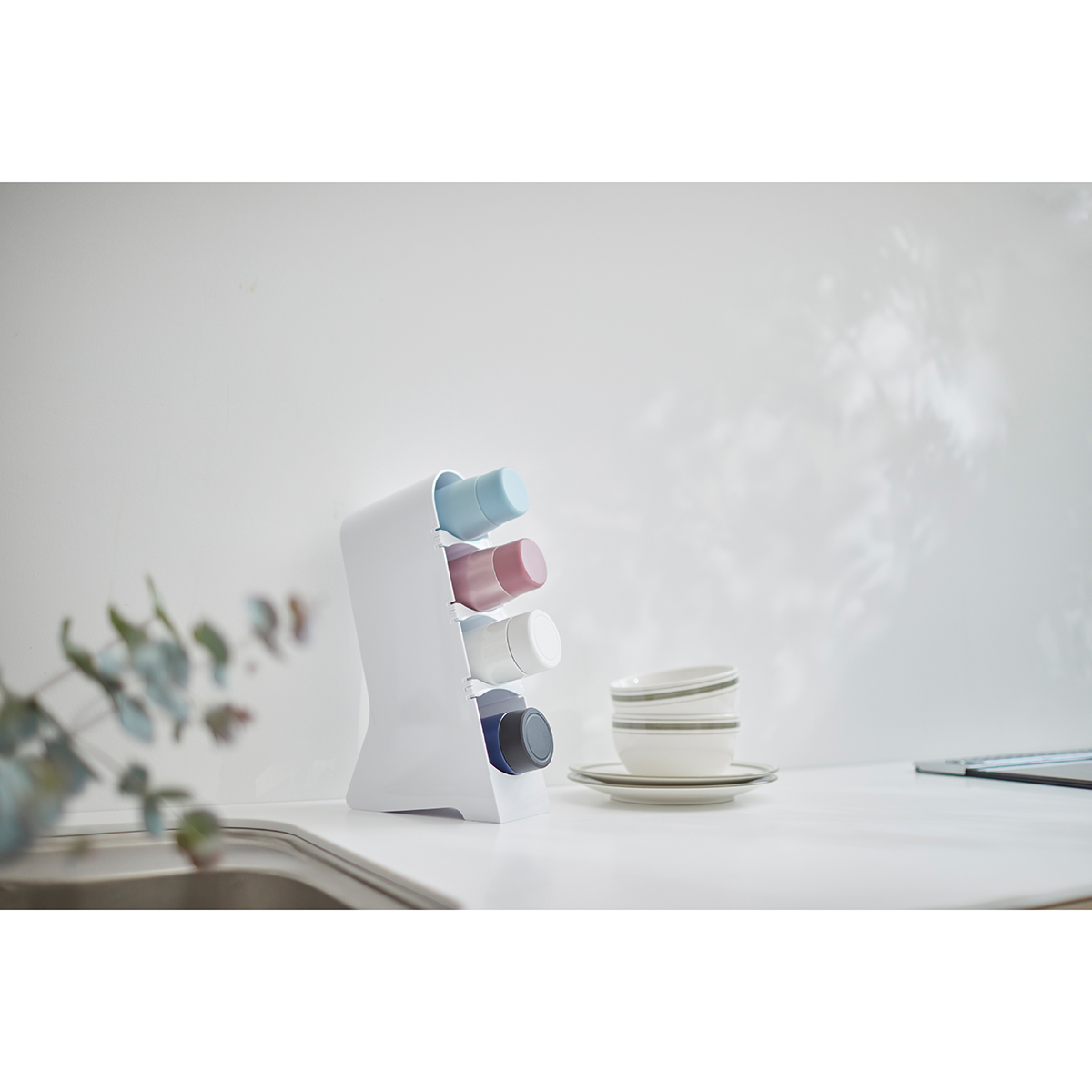 伊勢藤　ボトルスタンド　ホワイト