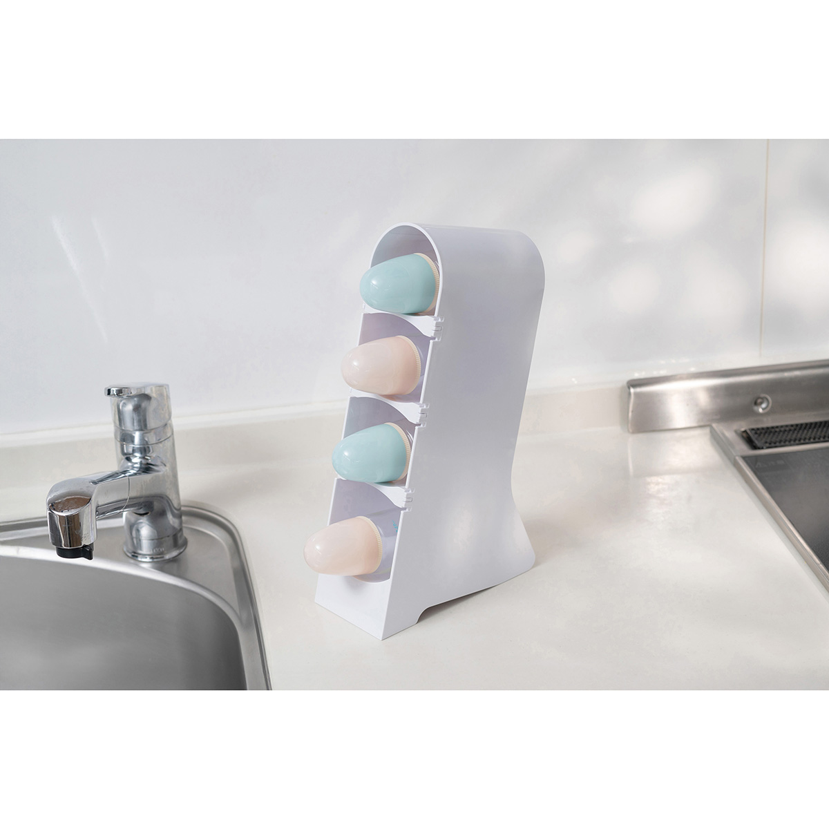 伊勢藤　ボトルスタンド　ホワイト