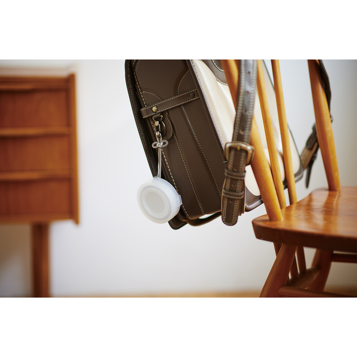 伊勢藤　おりたたみうがいコップ　ホワイト