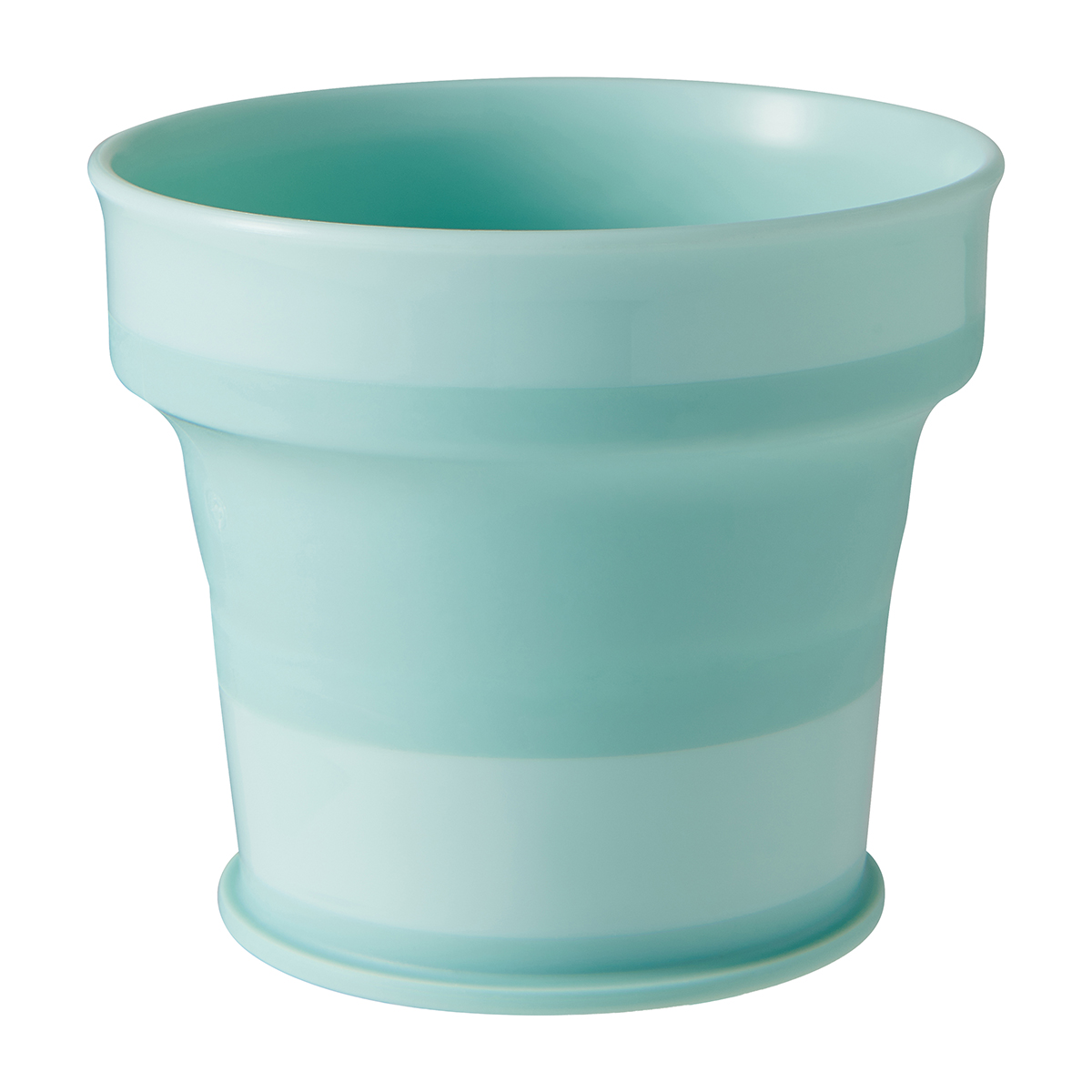 伊勢藤　おりたたみうがいコップ　ミントグリーン