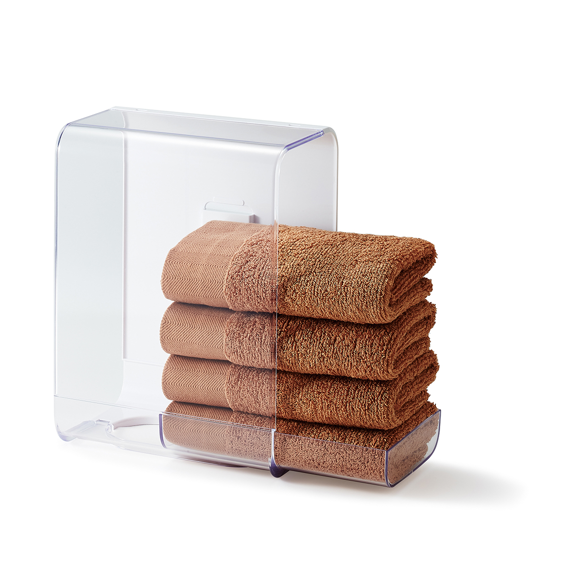 伊勢藤　タオルホルダー　クリア