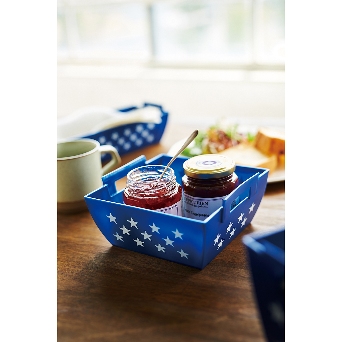 伊勢藤　クラスケット　ｗｉｔｈ　ｓｔａｒｓ　　Ｍ　ネイビー