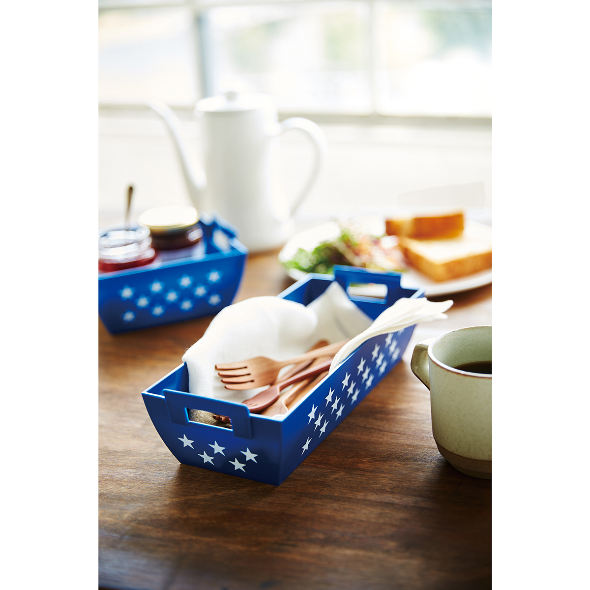 伊勢藤　クラスケット　ｗｉｔｈ　ｓｔａｒｓ　　Ｓ　ネイビー