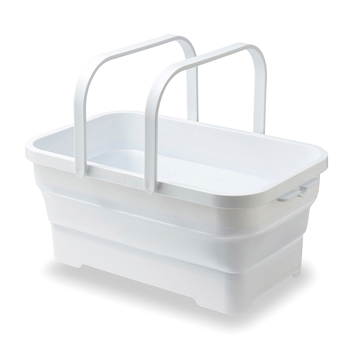 伊勢藤　ソフトバスケット　ホワイト