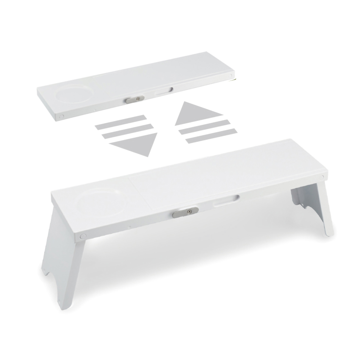 伊勢藤　アウトドアテーブル　ＰＩＣＮＯ　（１台）　ホワイト