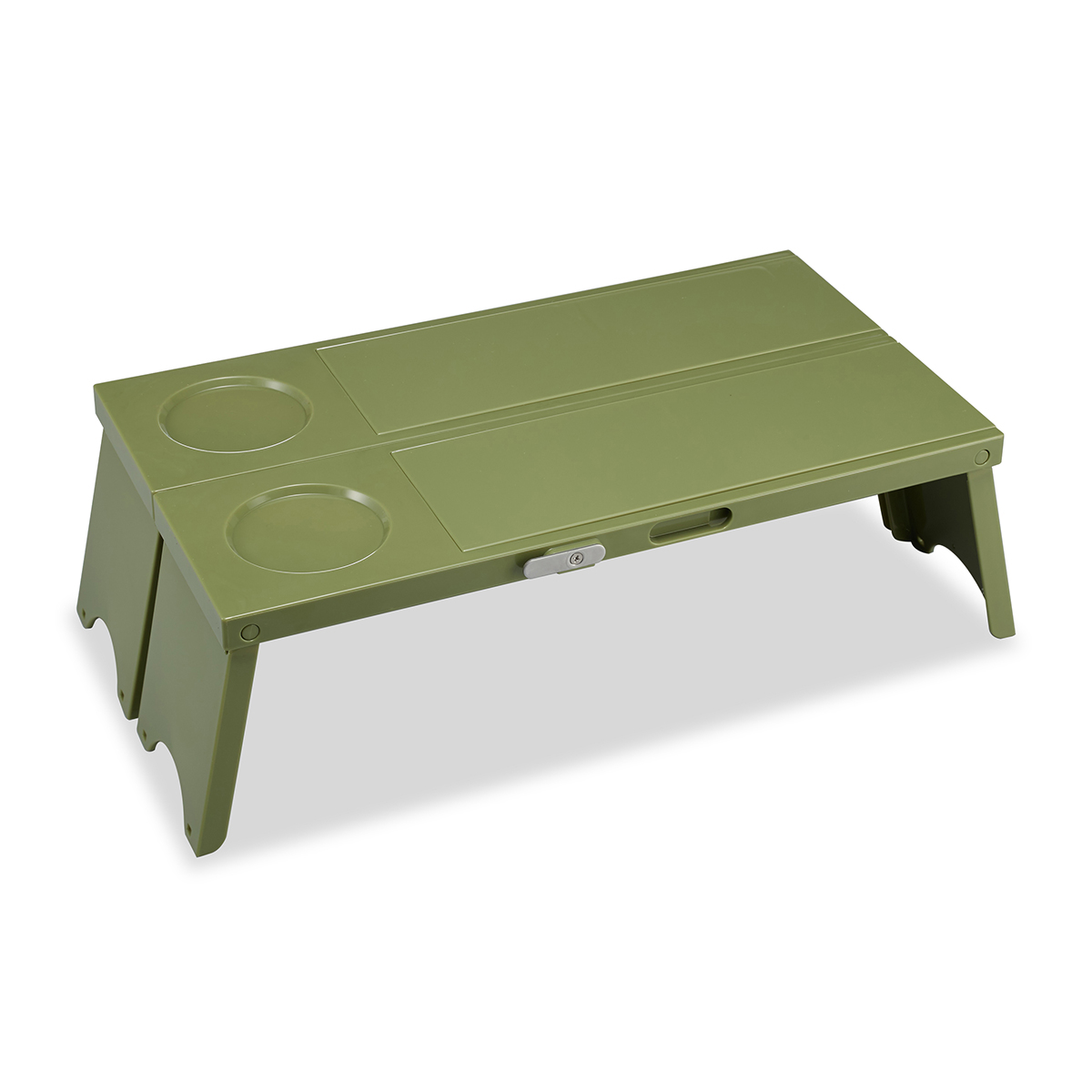 伊勢藤　アウトドアテーブル　ＰＩＣＮＯ　（２台）　グリーン