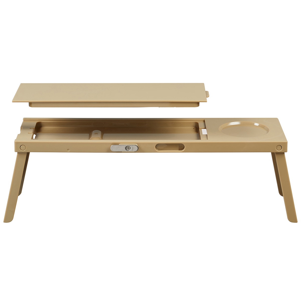 伊勢藤　アウトドアテーブル　ＰＩＣＮＯ　（２台）　カーキ