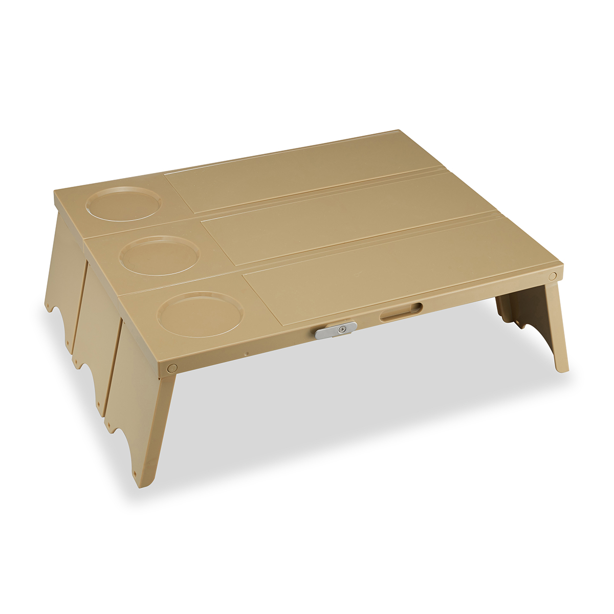 伊勢藤　アウトドアテーブル　ＰＩＣＮＯ　（３台）　カーキ