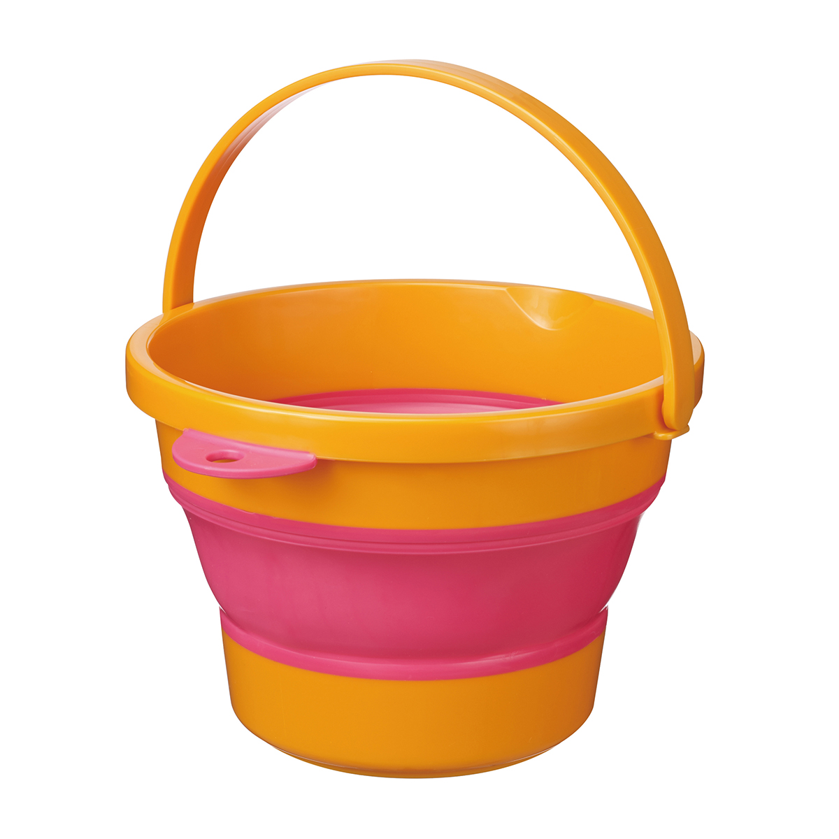 伊勢藤　ソフトバケツミニ　オレンジ