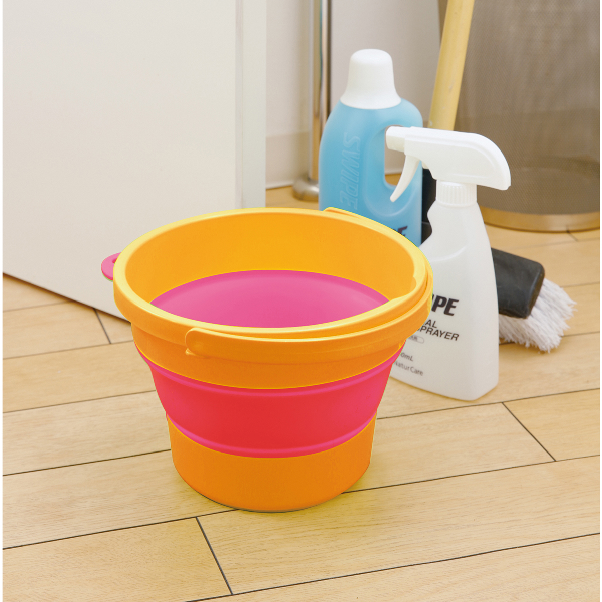 伊勢藤　ソフトバケツミニ　オレンジ