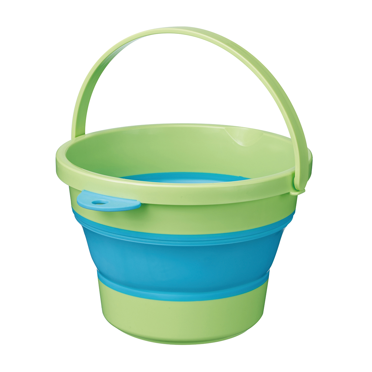 伊勢藤　ソフトバケツミニ　グリーン