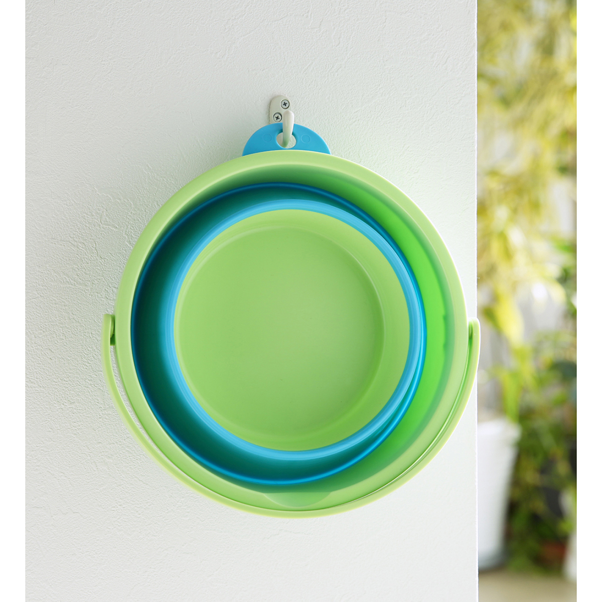 伊勢藤　ソフトバケツミニ　グリーン