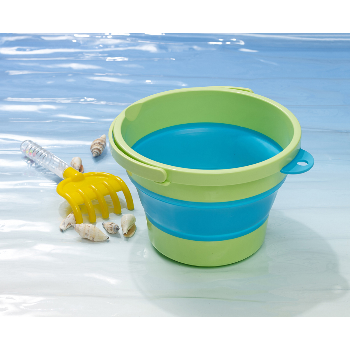 伊勢藤　ソフトバケツミニ　グリーン