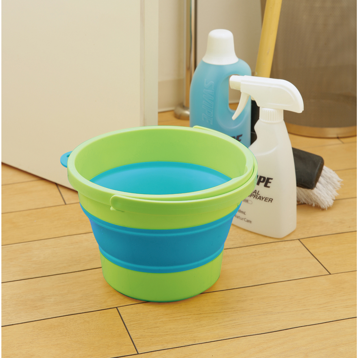 伊勢藤　ソフトバケツミニ　グリーン