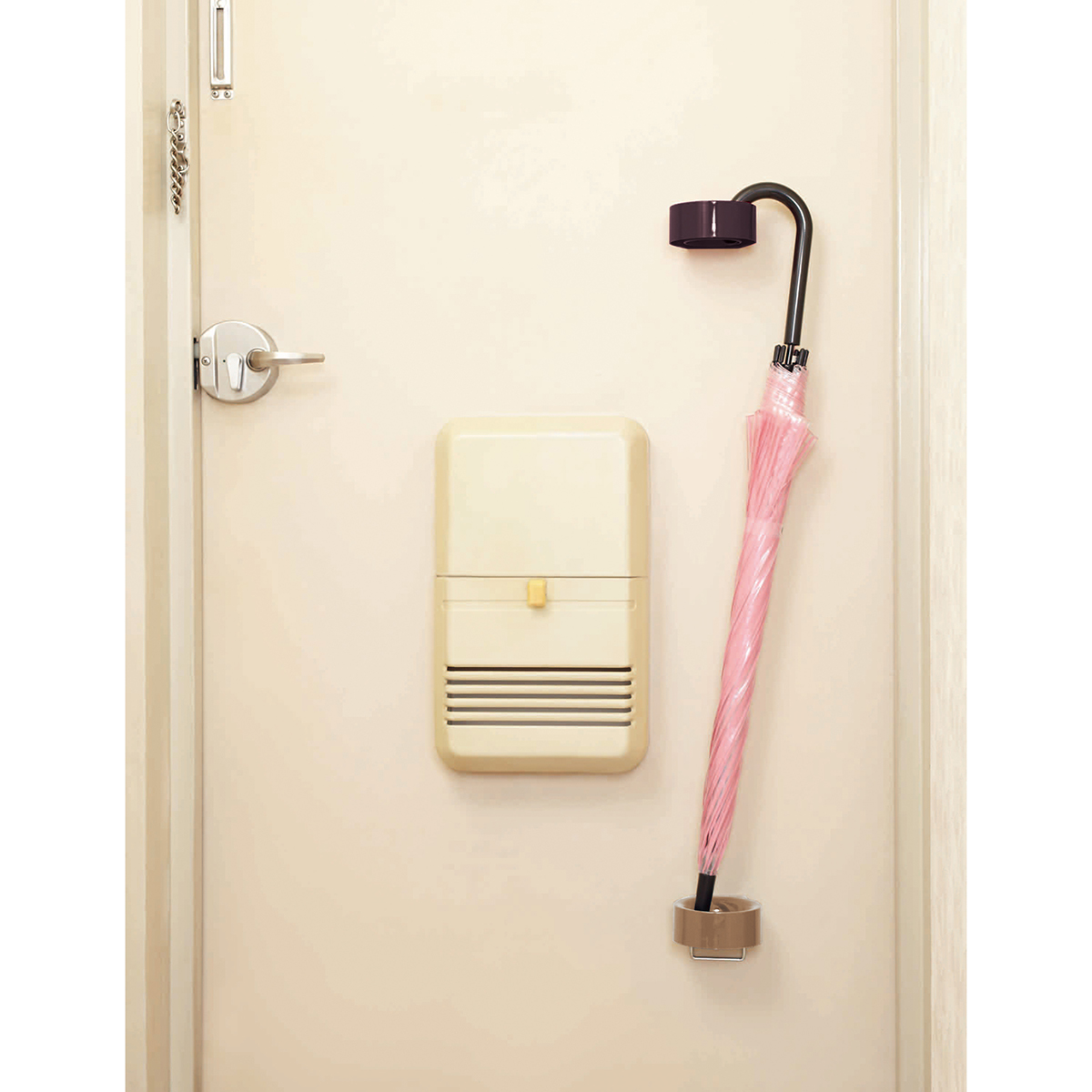 伊勢藤　傘ホルダー（シングルタイプ）　ブラウン